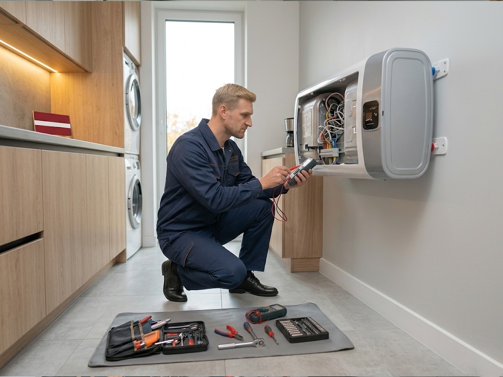 Boilera remonts Rīgā