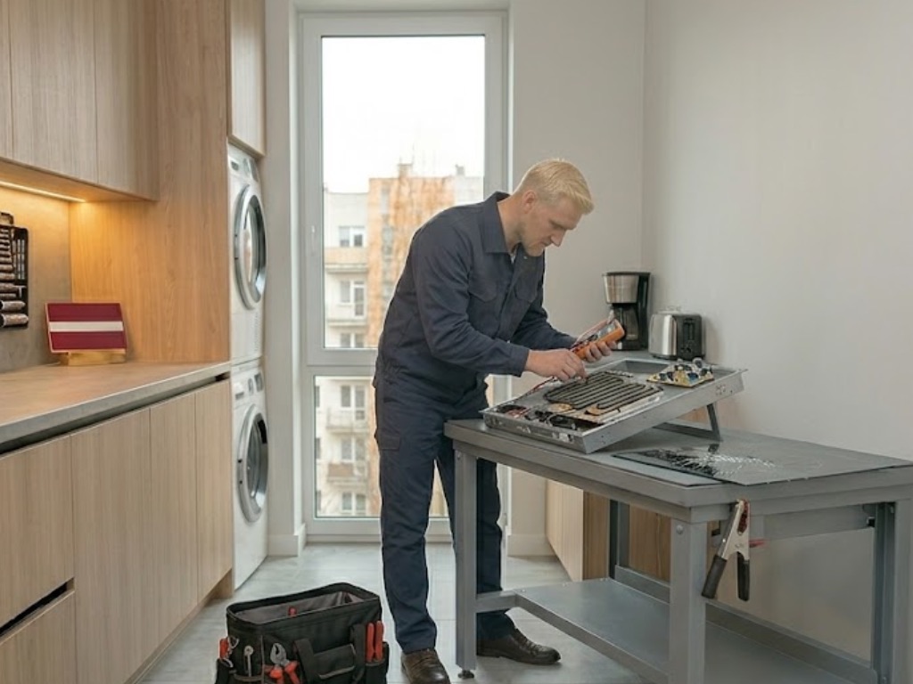 Plīts remonts Rīgā